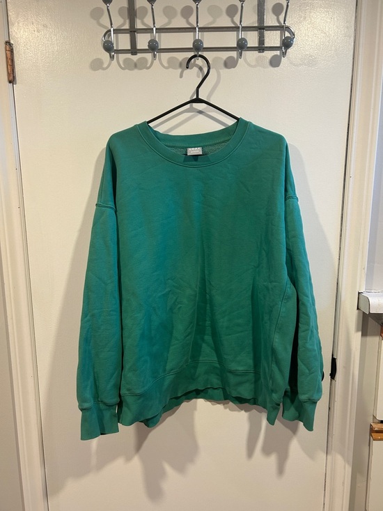 TNA Tops - TNA Green Crewneck Sweatshirt XL
